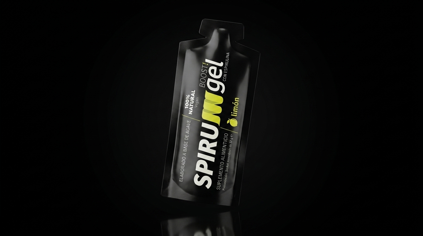 Sobre de SPIRUgel sabor limón